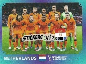 Figurina Team Shot - FIFA World Cup Qatar 2022. Standard Edition - Panini