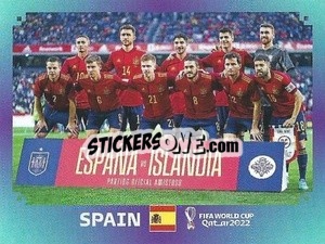 Figurina Team Shot - FIFA World Cup Qatar 2022. Standard Edition - Panini