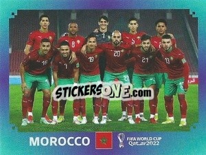 Sticker Team Shot - FIFA World Cup Qatar 2022. Standard Edition - Panini