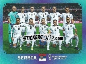 Figurina Team Shot - FIFA World Cup Qatar 2022. Standard Edition - Panini