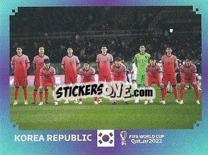 Sticker Team Shot - FIFA World Cup Qatar 2022. Standard Edition - Panini