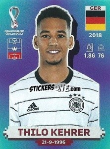 Sticker Thilo Kehrer - FIFA World Cup Qatar 2022. Standard Edition - Panini