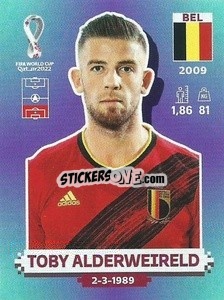 Sticker Toby Alderweireld - FIFA World Cup Qatar 2022. Standard Edition - Panini