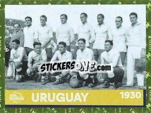 Figurina Uruguay 1930 - FIFA World Cup Qatar 2022. Standard Edition - Panini