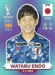 Cromo Wataru Endo - FIFA World Cup Qatar 2022. Standard Edition - Panini