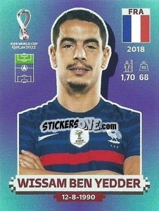 Sticker Wissam Ben Yedder - FIFA World Cup Qatar 2022. Standard Edition - Panini