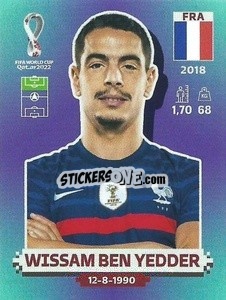 Figurina Wissam Ben Yedder - FIFA World Cup Qatar 2022. Standard Edition - Panini