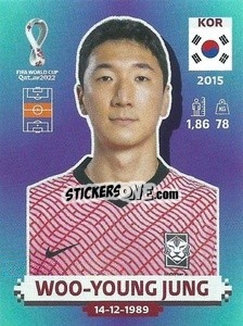Sticker Woo-young Jung - FIFA World Cup Qatar 2022. Standard Edition - Panini