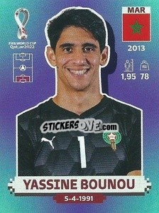 Sticker Yassine Bounou