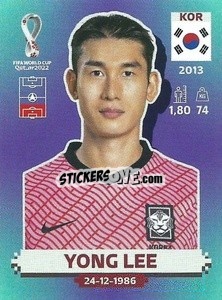 Cromo Yong Lee - FIFA World Cup Qatar 2022. Standard Edition - Panini