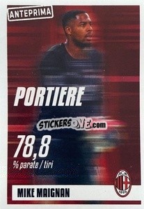 Sticker Mike Maignan (Portiere) - Calciatori 2022-2023 Anteprima n. 5 - Panini
