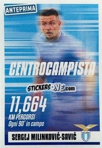 Sticker Sergej Milinković-Savić (Centrocampista) - Calciatori 2022-2023 Anteprima - Panini
