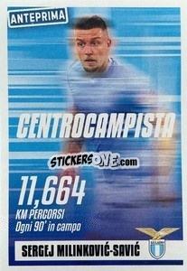 Sticker Sergej Milinković-Savić (Centrocampista) - Calciatori 2022-2023 Anteprima n. 9 - Panini