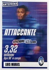 Sticker Luis Muriel (Attaccante) - Calciatori 2022-2023 Anteprima n. 10 - Panini