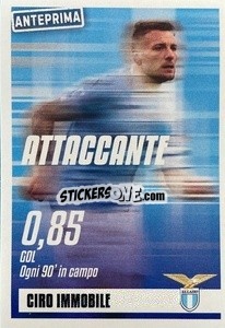 Figurina Ciro Immobile (Attaccante) - Calciatori 2022-2023 Anteprima - Panini
