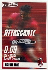 Cromo Rafael Leão (Attaccante) - Calciatori 2022-2023 Anteprima - Panini