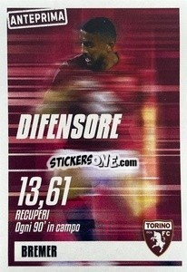 Sticker Gleison Bremer (Difensore)