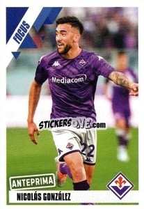 Sticker Nicolás González - Calciatori 2022-2023 Anteprima n. 66 - Panini