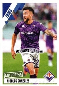 Sticker Nicolás González - Calciatori 2022-2023 Anteprima - Panini