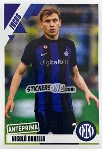 Sticker Nicolò Barella - Calciatori 2022-2023 Anteprima n. 84 - Panini