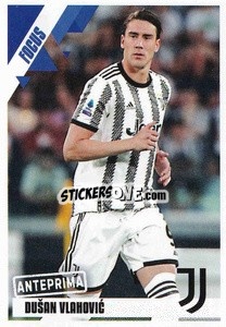 Sticker Dušan Vlahović - Calciatori 2022-2023 Anteprima - Panini