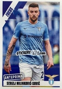 Sticker Sergej Milinković-Savić - Calciatori 2022-2023 Anteprima n. 104 - Panini