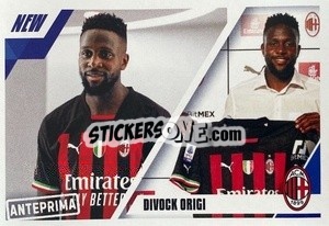 Sticker Divock Origi - Calciatori 2022-2023 Anteprima n. 122 - Panini