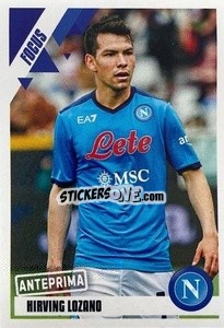 Cromo Hirving Lozano - Calciatori 2022-2023 Anteprima - Panini