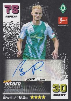 Figurina Amos Pieper - German Fussball Bundesliga 2022-2023. Match Attax n. AU-AP - Topps
