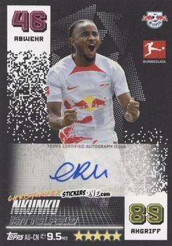 Cromo Christopher Nkunku - German Fussball Bundesliga 2022-2023. Match Attax n. AU-CN - Topps