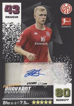 Figurina Jonathan Burkardt - German Fussball Bundesliga 2022-2023. Match Attax n. AU-JB - Topps