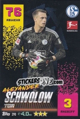 Figurina Alexander Schwolow - German Fussball Bundesliga 2022-2023. Match Attax - Topps