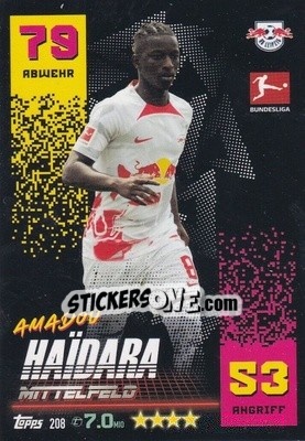 Sticker Amadou Haïdara - German Fussball Bundesliga 2022-2023. Match Attax - Topps