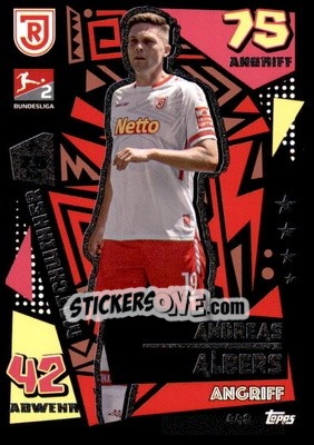 Sticker Andreas Albers - German Fussball Bundesliga 2022-2023. Match Attax - Topps