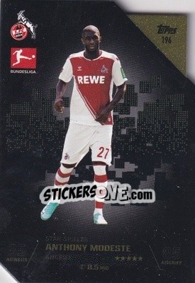 Sticker Anthony Modeste - German Fussball Bundesliga 2022-2023. Match Attax - Topps