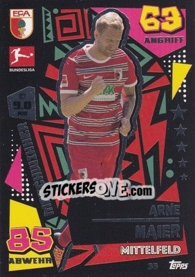 Sticker Arne Maier - German Fussball Bundesliga 2022-2023. Match Attax - Topps