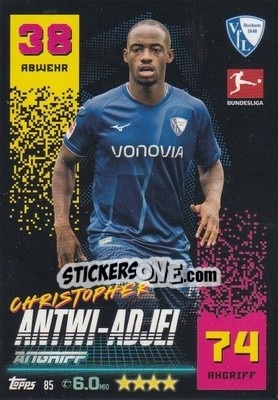 Cromo Christopher Antwi-Adjei - German Fussball Bundesliga 2022-2023. Match Attax - Topps