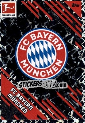 Sticker Clubkarte - German Fussball Bundesliga 2022-2023. Match Attax - Topps