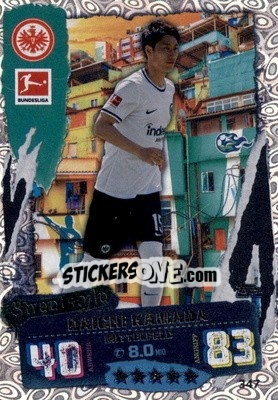 Cromo Daichi Kamada - German Fussball Bundesliga 2022-2023. Match Attax - Topps