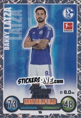Sticker Danny Latza - German Fussball Bundesliga 2022-2023. Match Attax - Topps