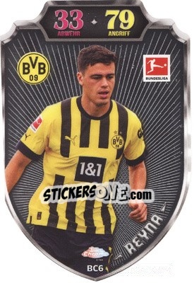 Sticker Giovanni Reyna - German Fussball Bundesliga 2022-2023. Match Attax - Topps