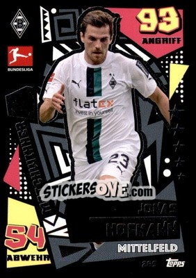 Figurina Jonas Hofmann - German Fussball Bundesliga 2022-2023. Match Attax - Topps