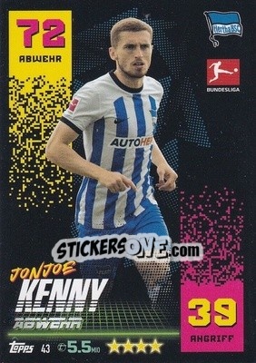 Sticker Jonjoe Kenny