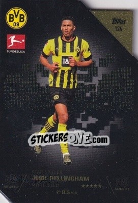 Sticker Jude Bellingham - German Fussball Bundesliga 2022-2023. Match Attax - Topps