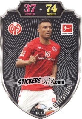 Sticker Karim Onisiwo - German Fussball Bundesliga 2022-2023. Match Attax - Topps