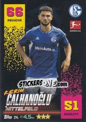 Sticker Kerim Çalhanoğlu - German Fussball Bundesliga 2022-2023. Match Attax - Topps
