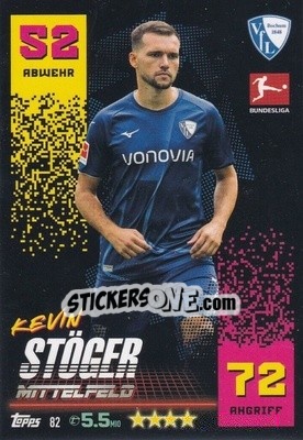 Figurina Kevin Stöger - German Fussball Bundesliga 2022-2023. Match Attax - Topps