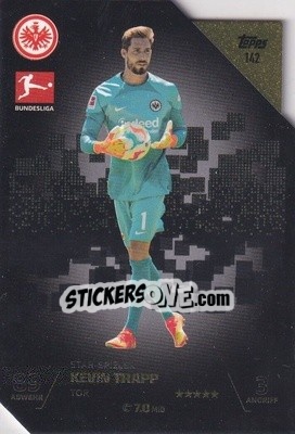 Cromo Kevin Trapp - German Fussball Bundesliga 2022-2023. Match Attax - Topps