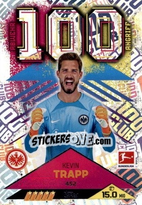Sticker Kevin Trapp - German Fussball Bundesliga 2022-2023. Match Attax - Topps
