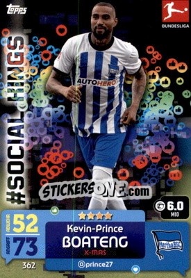 Cromo Kevin-Prince Boateng - German Fussball Bundesliga 2022-2023. Match Attax - Topps